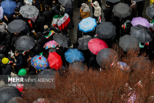 راهپیمایی ۲۲ بهمن در تبریز