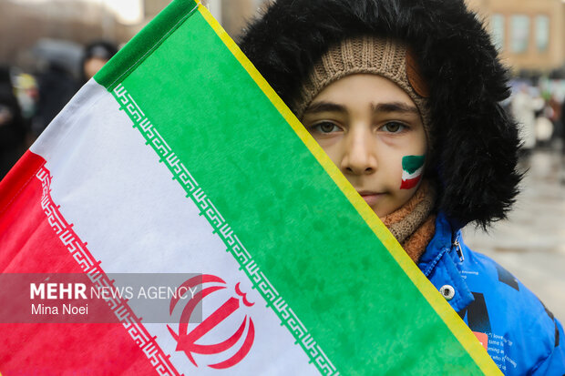 راهپیمایی ۲۲ بهمن در تبریز