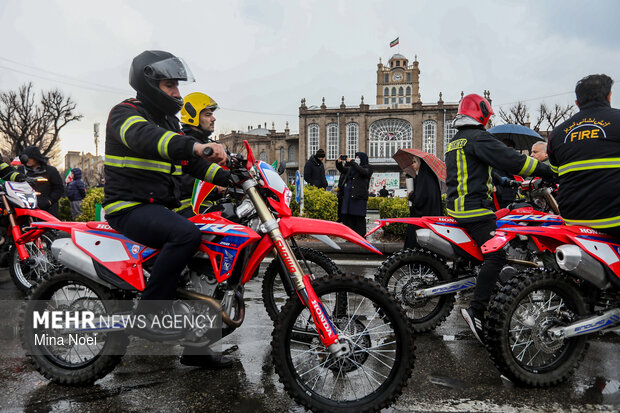 راهپیمایی ۲۲ بهمن در تبریز