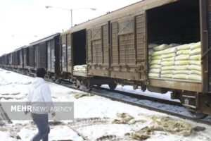 صادرات ۶۰۰ تنی سیمان فیروزکوه به افغانستان کلید خورد