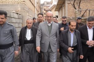 استاندار کرمانشاه: پیگیری میدانی مطالبات مردم باینگان در دستور کار است