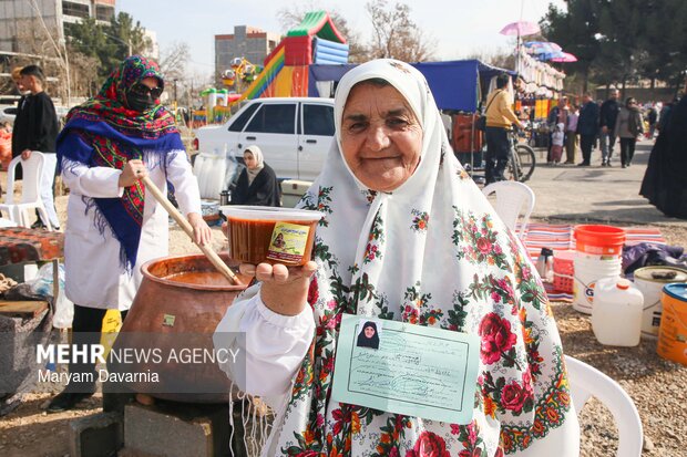 جشنواره پخت سمنو در بجنورد