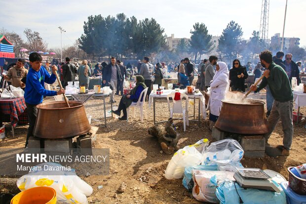 جشنواره پخت سمنو در بجنورد
