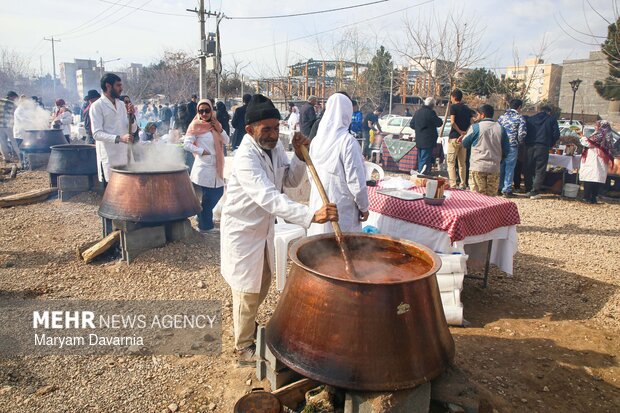 جشنواره پخت سمنو در بجنورد
