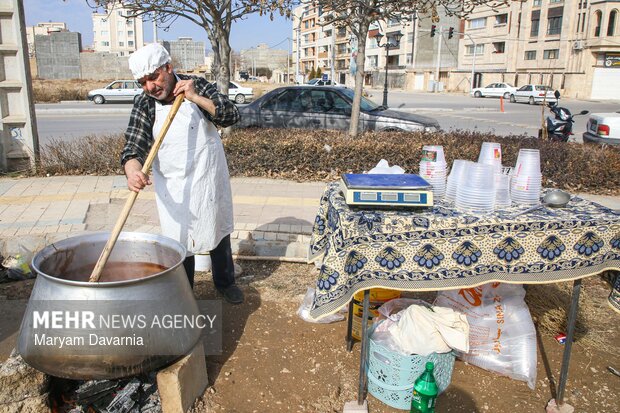 جشنواره پخت سمنو در بجنورد
