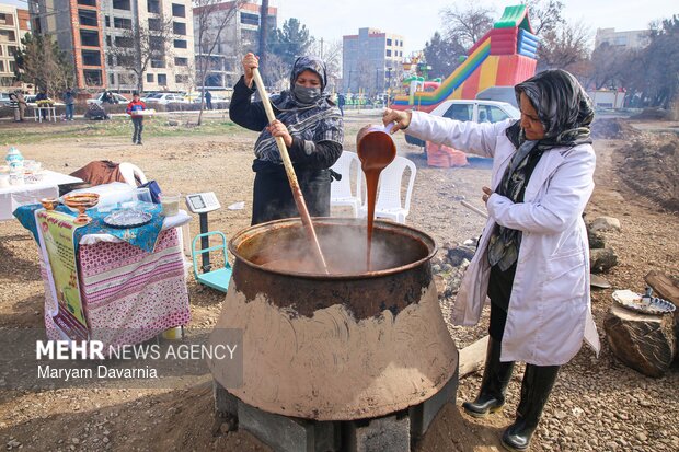 جشنواره پخت سمنو در بجنورد