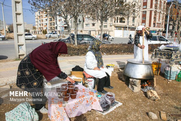 جشنواره پخت سمنو در بجنورد