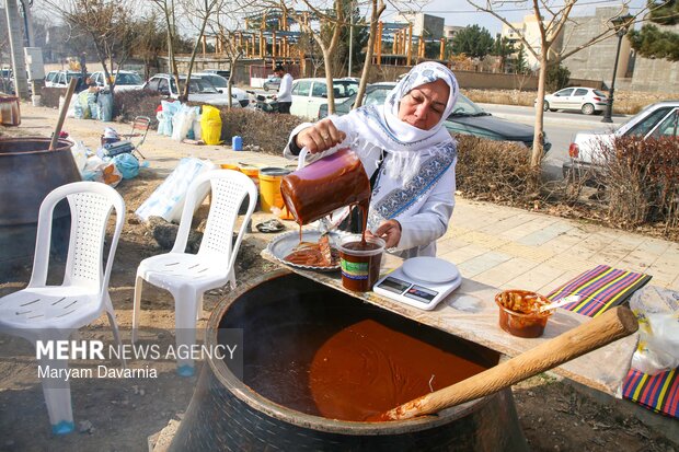 جشنواره پخت سمنو در بجنورد