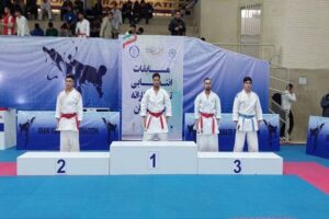 پایان رقابت‌های انتخابی تیم ملی کاراته دانشجویان/ شجاعی قهرمان شد