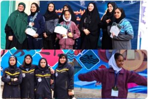 کسب ۲ مدال طلا توسط دختران شناگر سیستان و بلوچستان